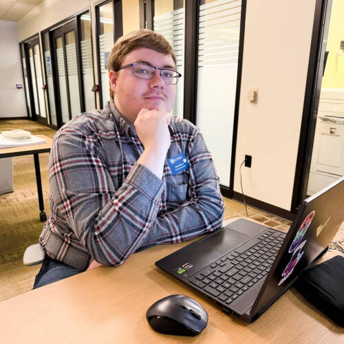 Brennen Stevens posing